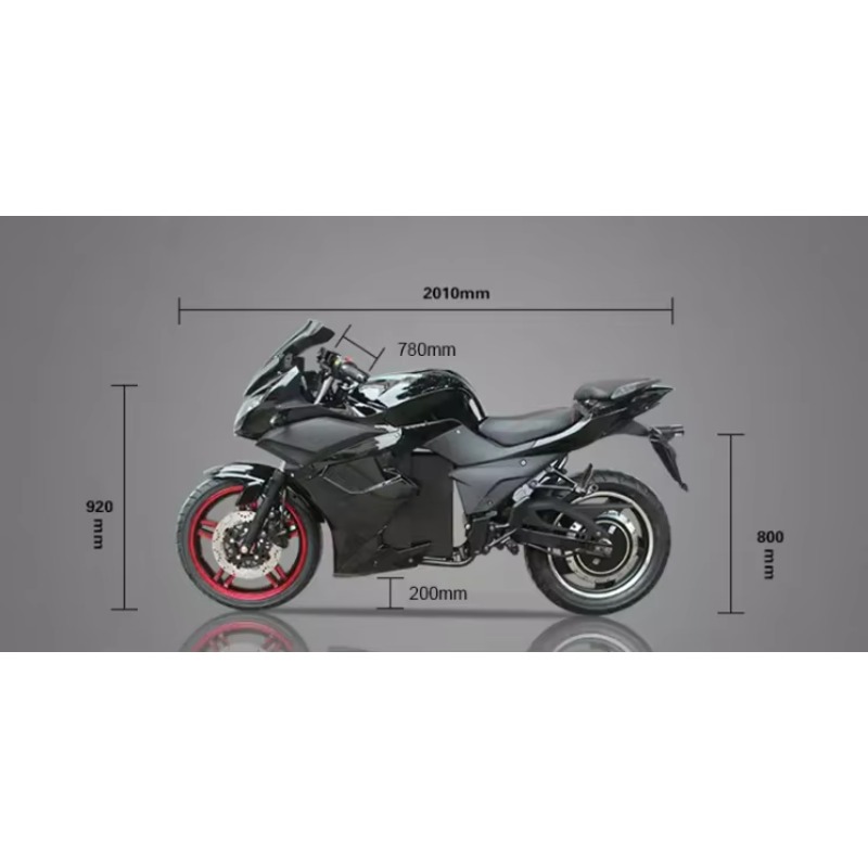 DPX New Model 3000w 5000w 1000 - огляд і ціна 72V 5000W Electric Motorcycle