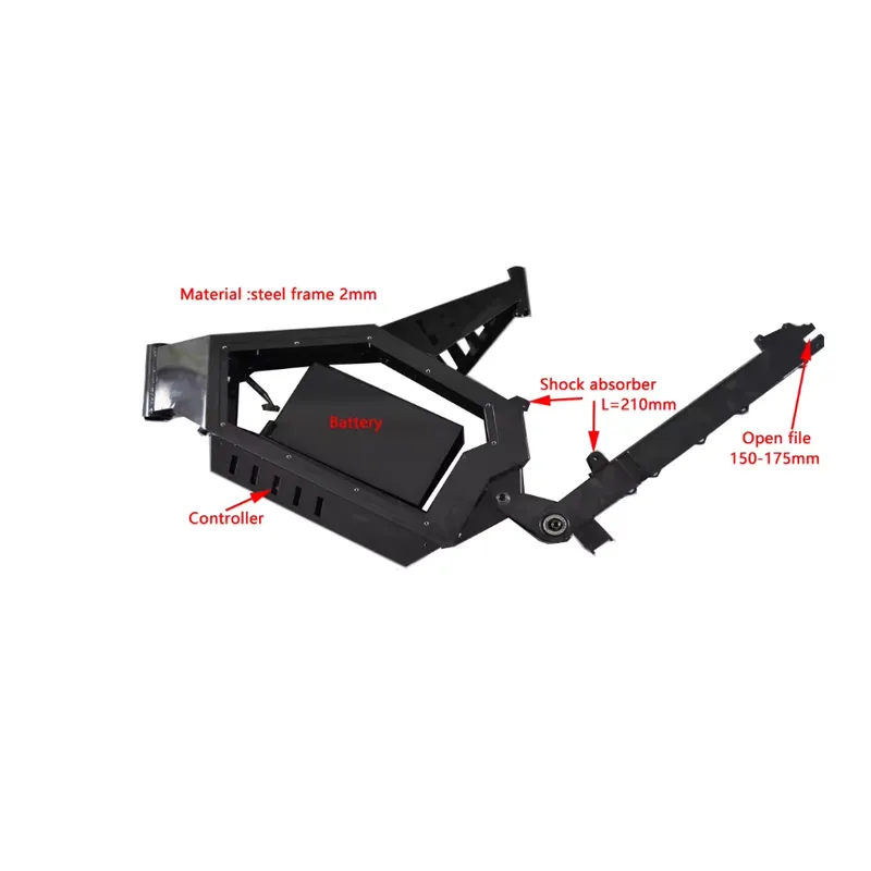 for Stealth Bomber Road Ebike  - огляд і ціна 8000W Stealth Bomber Ebike