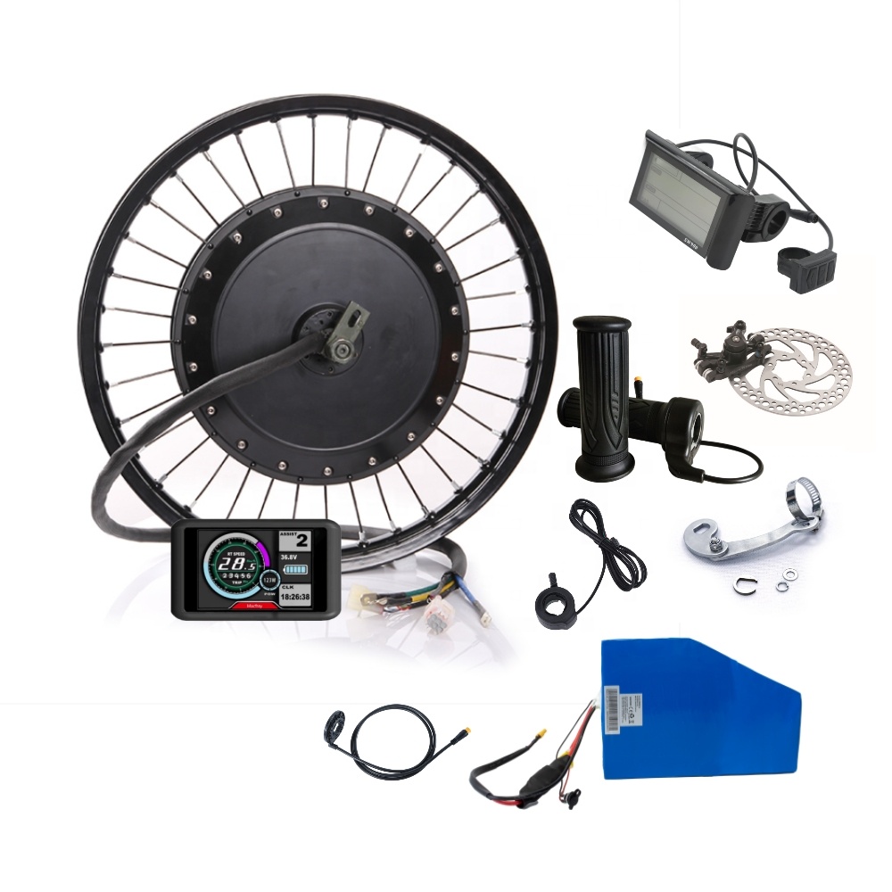 Big Torque Electric Bicycle Bi - огляд і ціна Electric Motorcycle Conversion Kit 72V