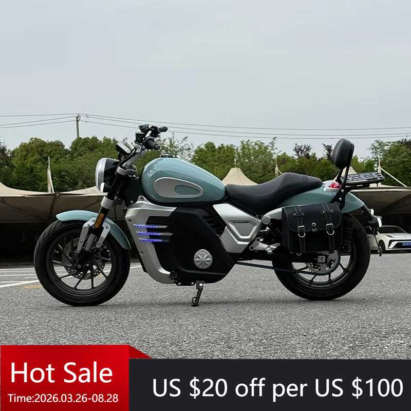 Retro Prince Central Racing El - огляд і ціна 72V 5000W Electric Motorcycle
