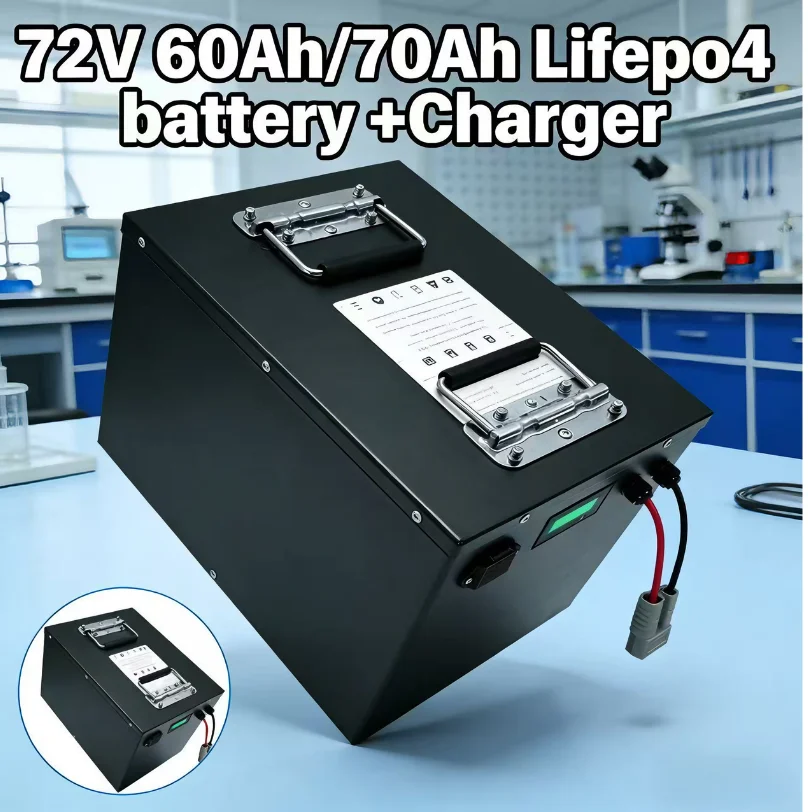 Heavy-Duty 72V LiFePO4 Battery - огляд і ціна 72V 60Ah Lifepo4 Battery Pack