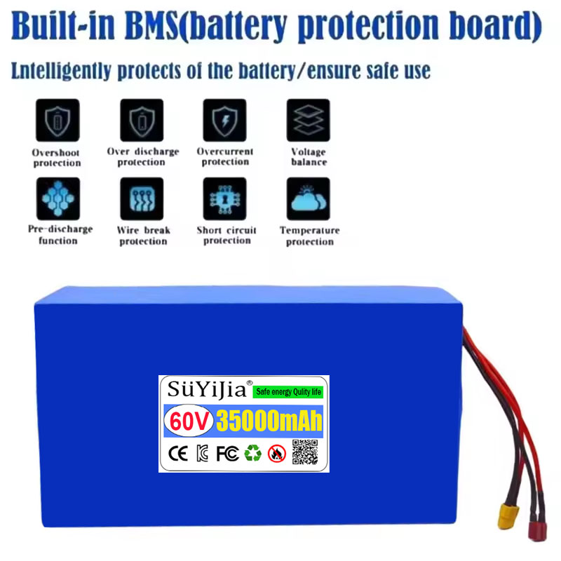 60V 35Ah 18650 Li-ion Battery  - огляд і ціна 60V 30Ah Electric Scooter Battery